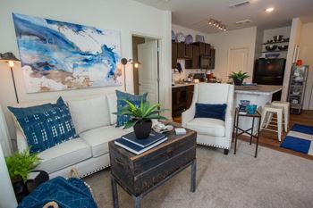 Legacy at walton green model living room